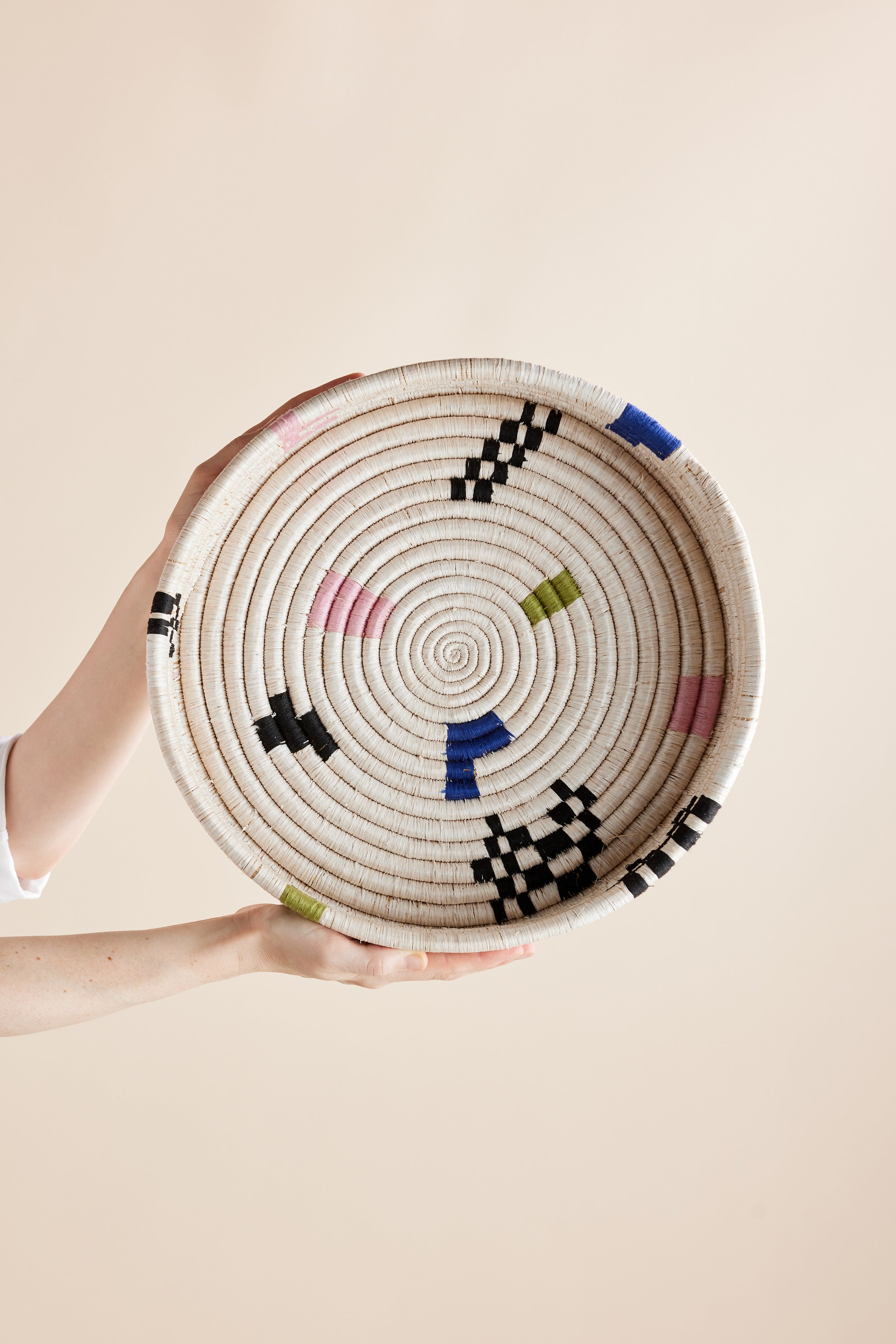 Mosaic Woven Nesting Tray - Atlas & Kiln
