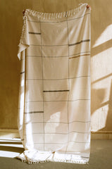 Nadi Hand-Loomed Cotton Throw - Atlas & Kiln