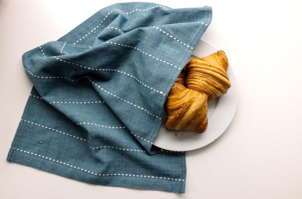 Rift Valley Handwoven Ethiopian Cotton Tea Towel - Atlas & Kiln