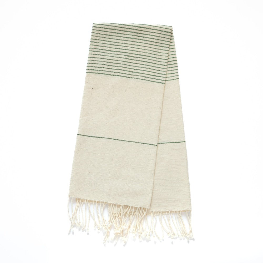 Roha Handwoven Ethiopian Cotton Kitchen Towel - Atlas & Kiln