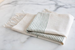 Roha Handwoven Ethiopian Cotton Kitchen Towel - Atlas & Kiln