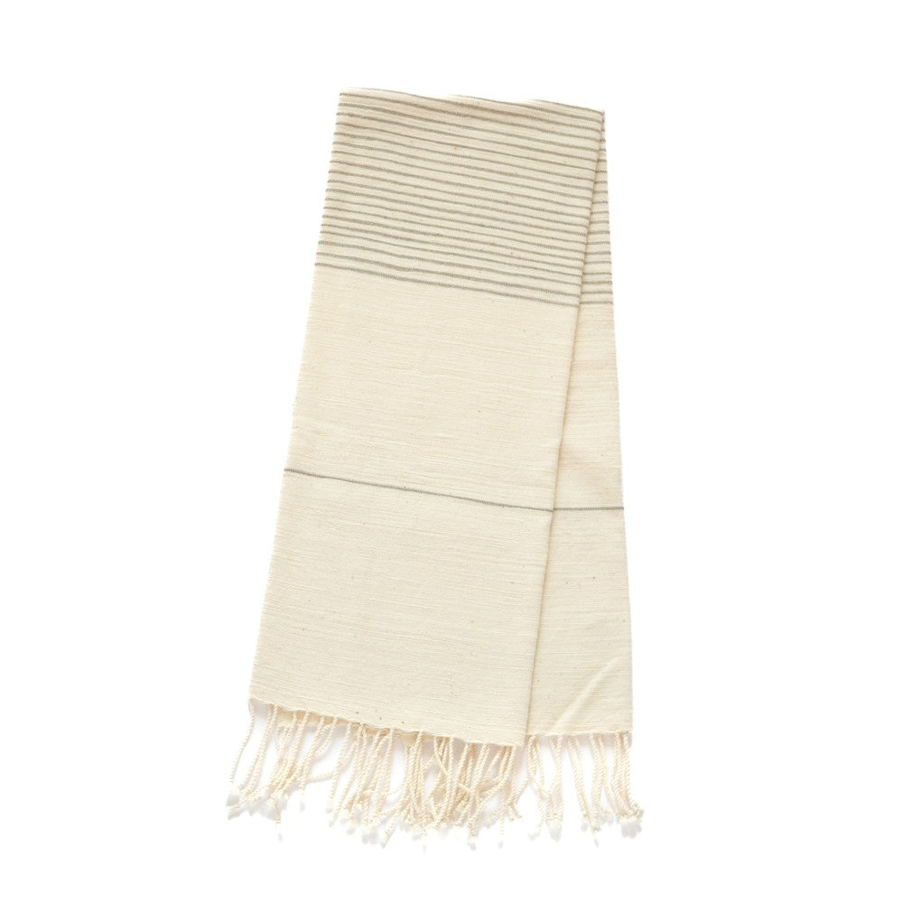 Roha Handwoven Ethiopian Cotton Kitchen Towel - Atlas & Kiln