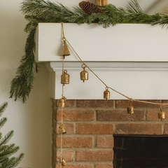 Hand Tuned Rustic Bell Garland by Matr Boomie