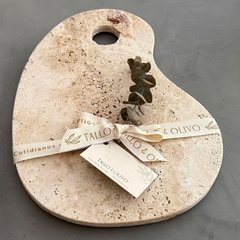 Hand-Carved Colombian Marble Cheese Board - Atlas & Kiln