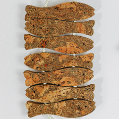 Portuguese Seven Fish Cork Hot Pad Trivet - Atlas & Kiln