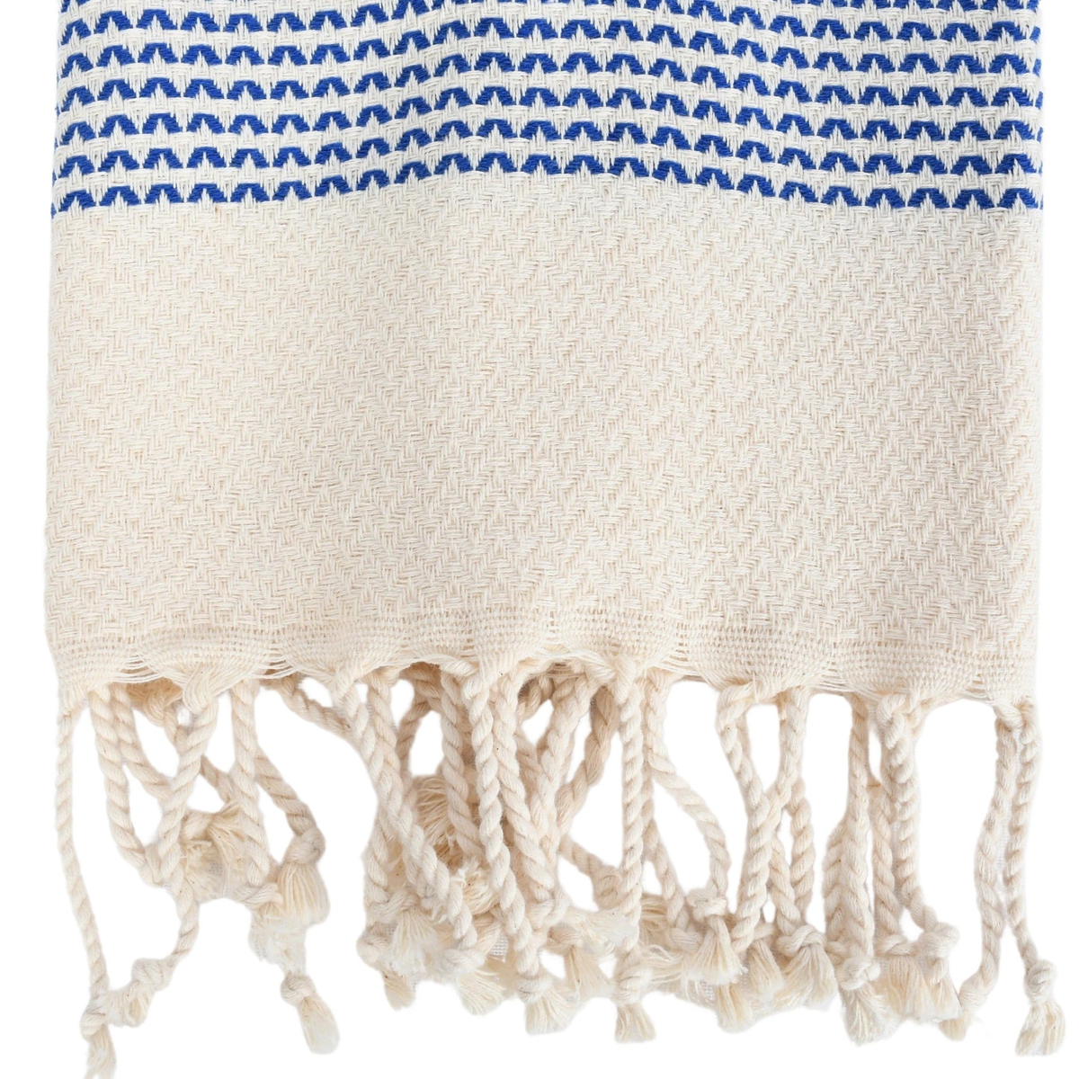 Mare Blue Handwoven Turkish Peşkir Towel - Atlas & Kiln