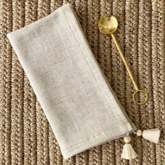 Handwoven Colombian Tassel Napkins – Set of 4 - Atlas & Kiln