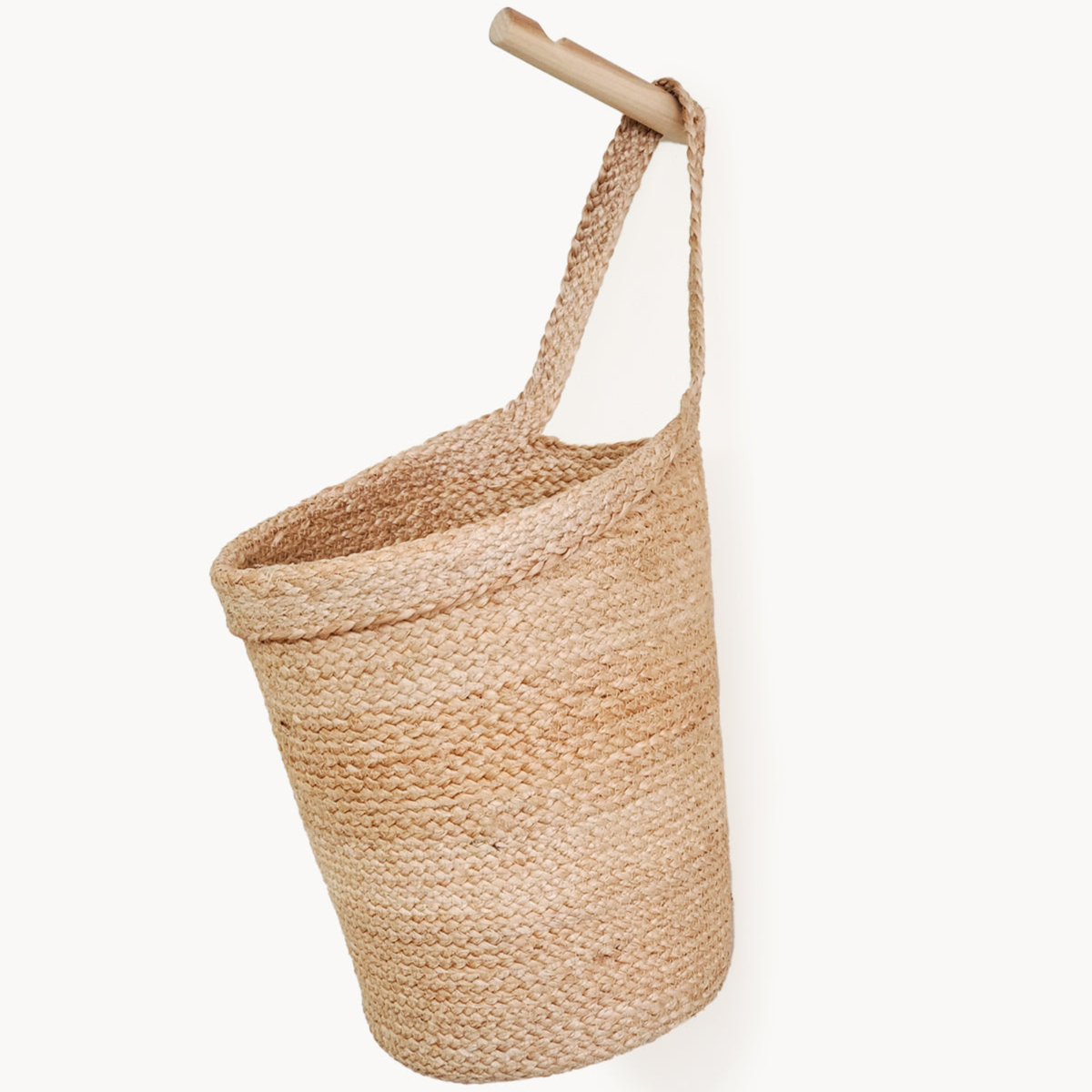 Kata Fair Trade Jute Wall Hanging Basket