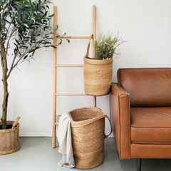 Kata Fair Trade Jute Wall Hanging Basket