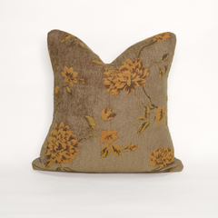 Charlotte Reversible Floral Tapestry Pillow