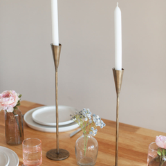 Phoenix Graduated Iron Candle Stands – Set of 2