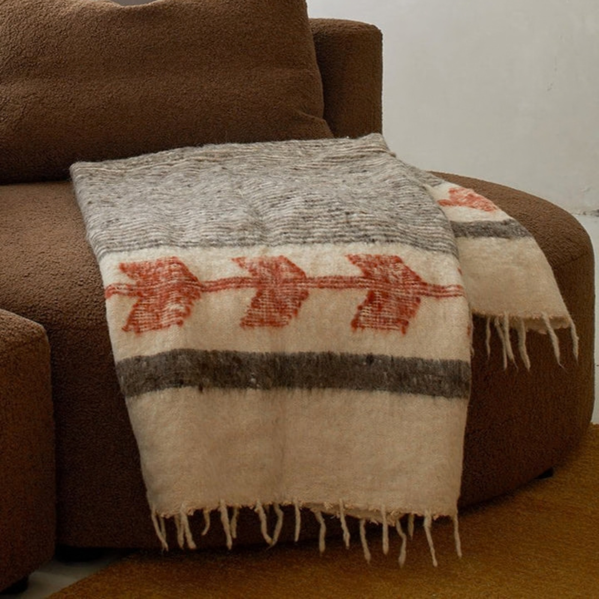 Selene Momo Hand-Loomed Wool Blanket