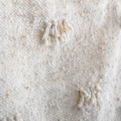 Momo Hand-Loomed Wool Fringe Blanket