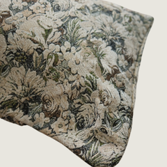 Gabrielle Reversible Botanical Tapestry Lumbar Pillow Cover