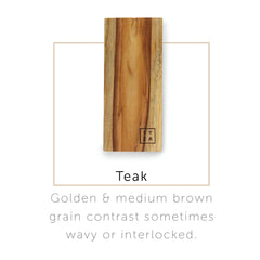 Handcrafted Guatemalan Teak Utensil Holder - Atlas & Kiln