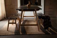 Handwoven Rwandan Rectangular Sisal Rug - Atlas & Kiln