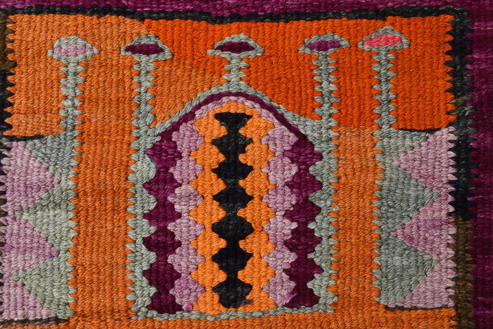 3'1" x 9'6" Vintage Anatolian Kilim Runner - Atlas & Kiln