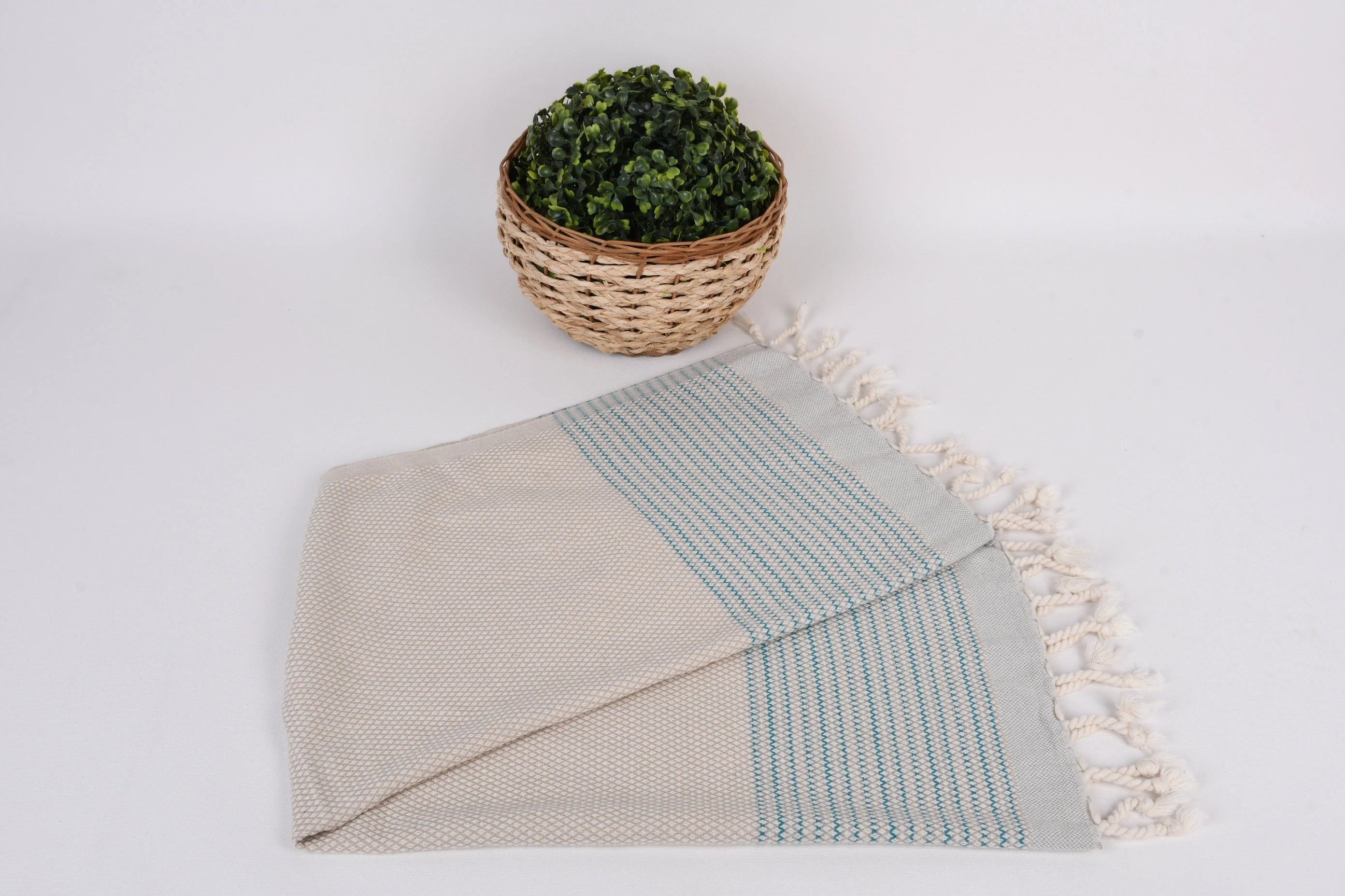 Rosemary Turkish Peşkir Kitchen Towel - Atlas & Kiln