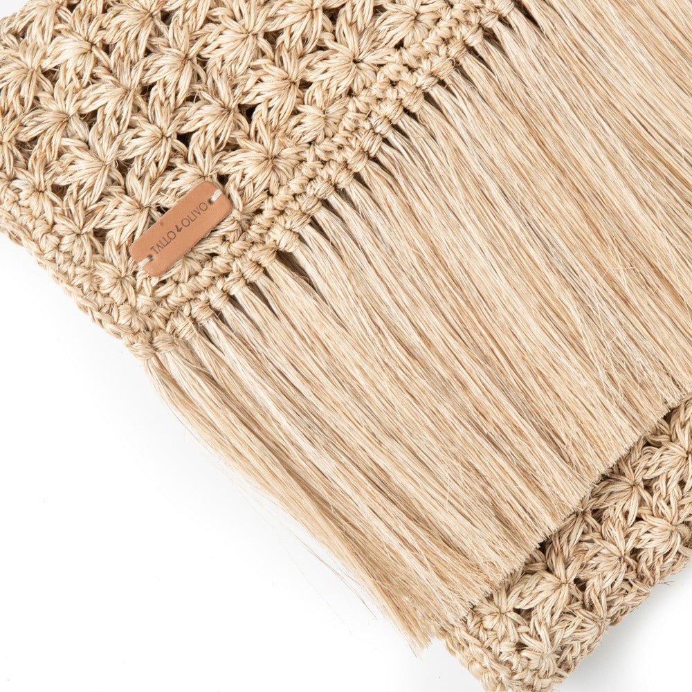 Handwoven Colombian Fique Knots Table Runner - Atlas & Kiln