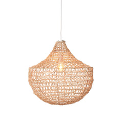 Handwoven Rattan Pendant Light - Atlas & Kiln