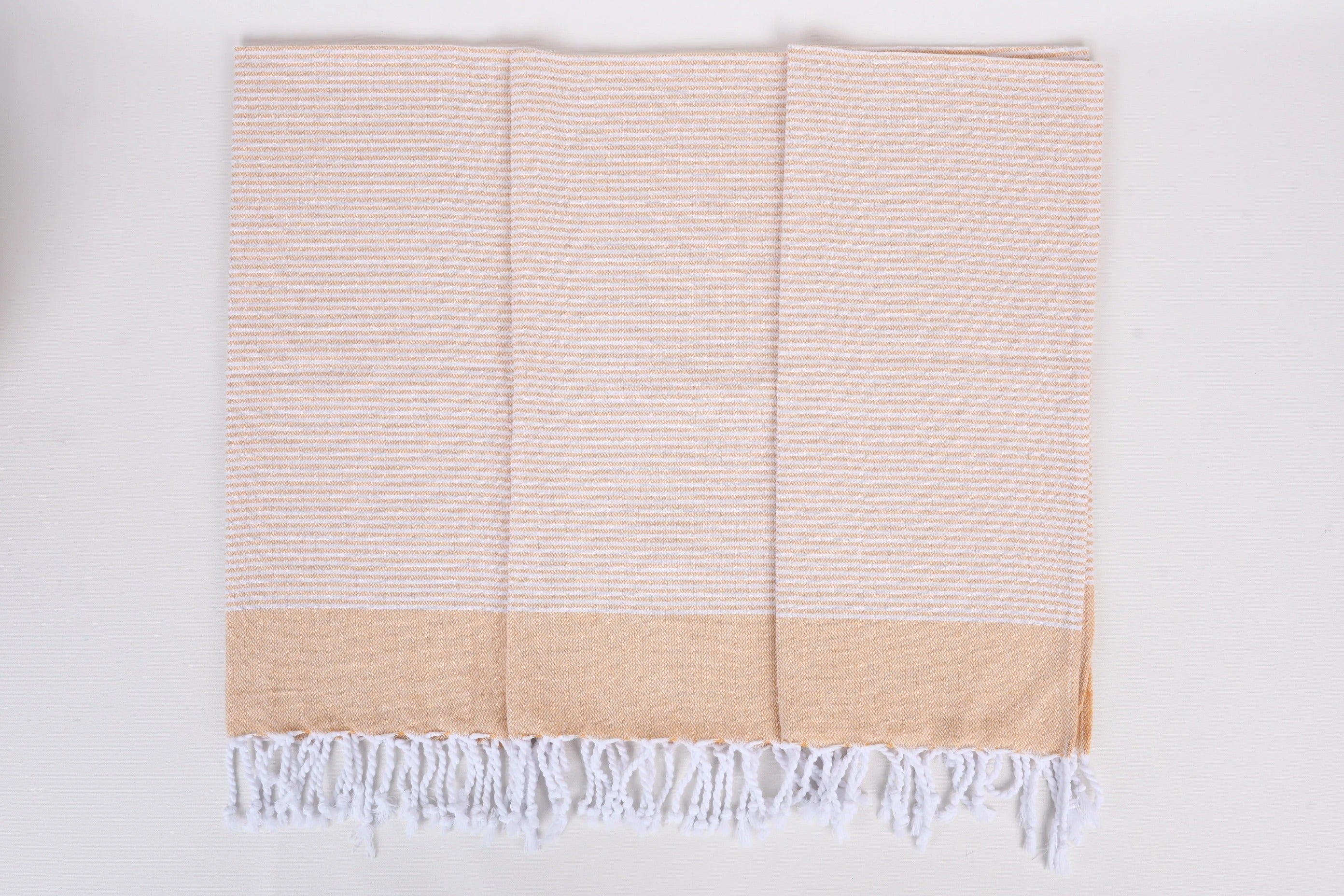 Papatya Apricot Turkish Peşkir Towel - Atlas & Kiln