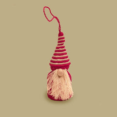 Handwoven Rwandan Gnome Ornament