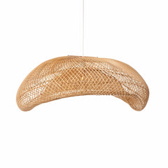 Extra Large Handwoven Rattan Arch Pendant Light - Atlas & Kiln