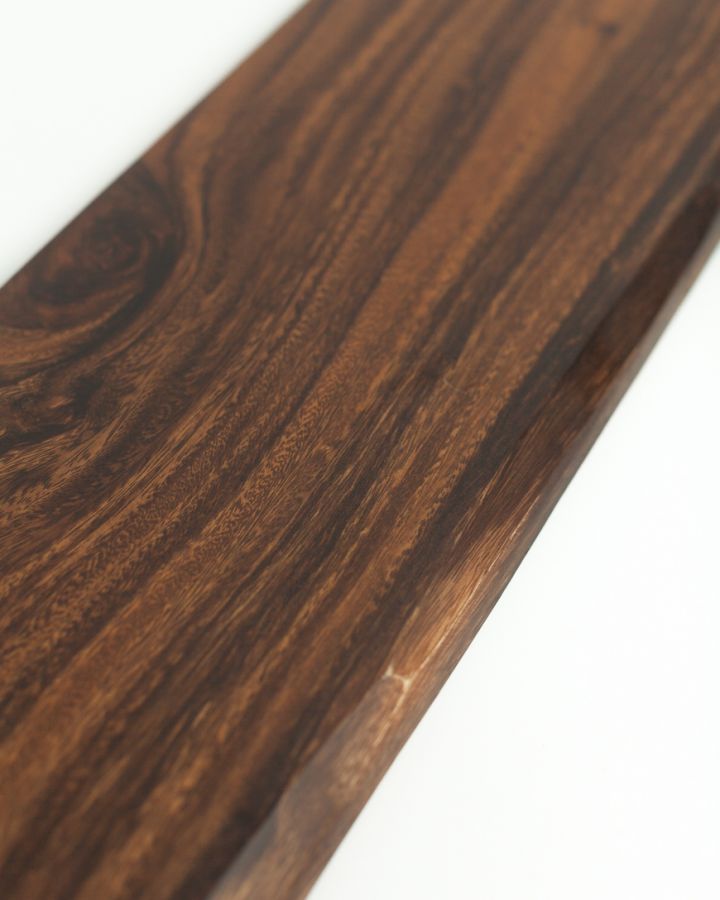 24-Inch Philippine Live-Edge Acacia Grazing Board - Atlas & Kiln