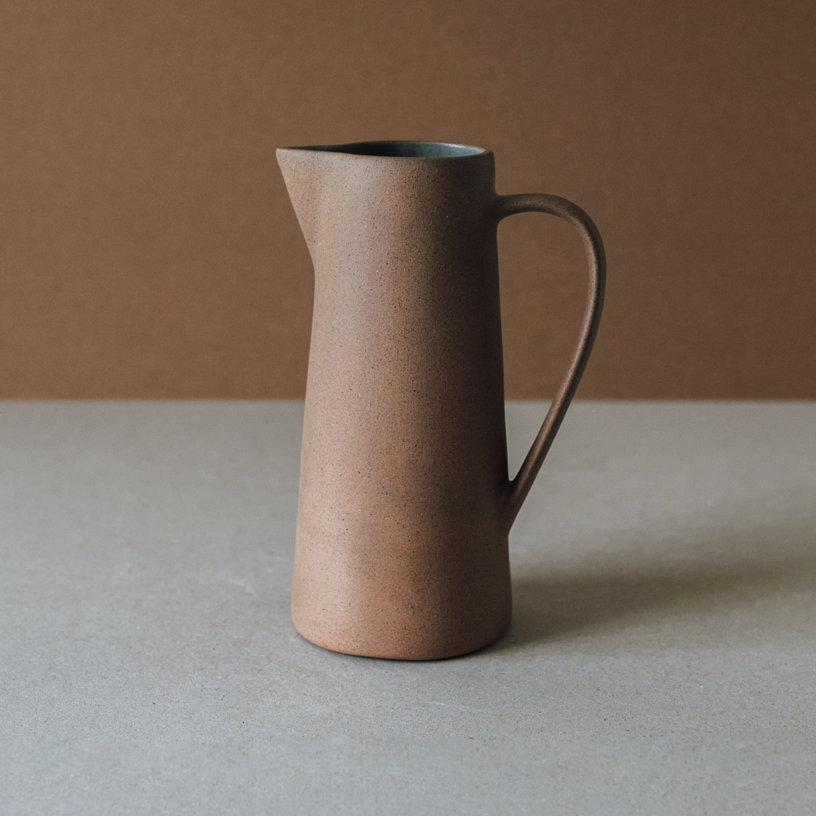 Tall Mexican Clay Pitcher - Atlas & Kiln