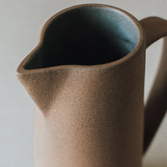 Tall Mexican Clay Pitcher - Atlas & Kiln