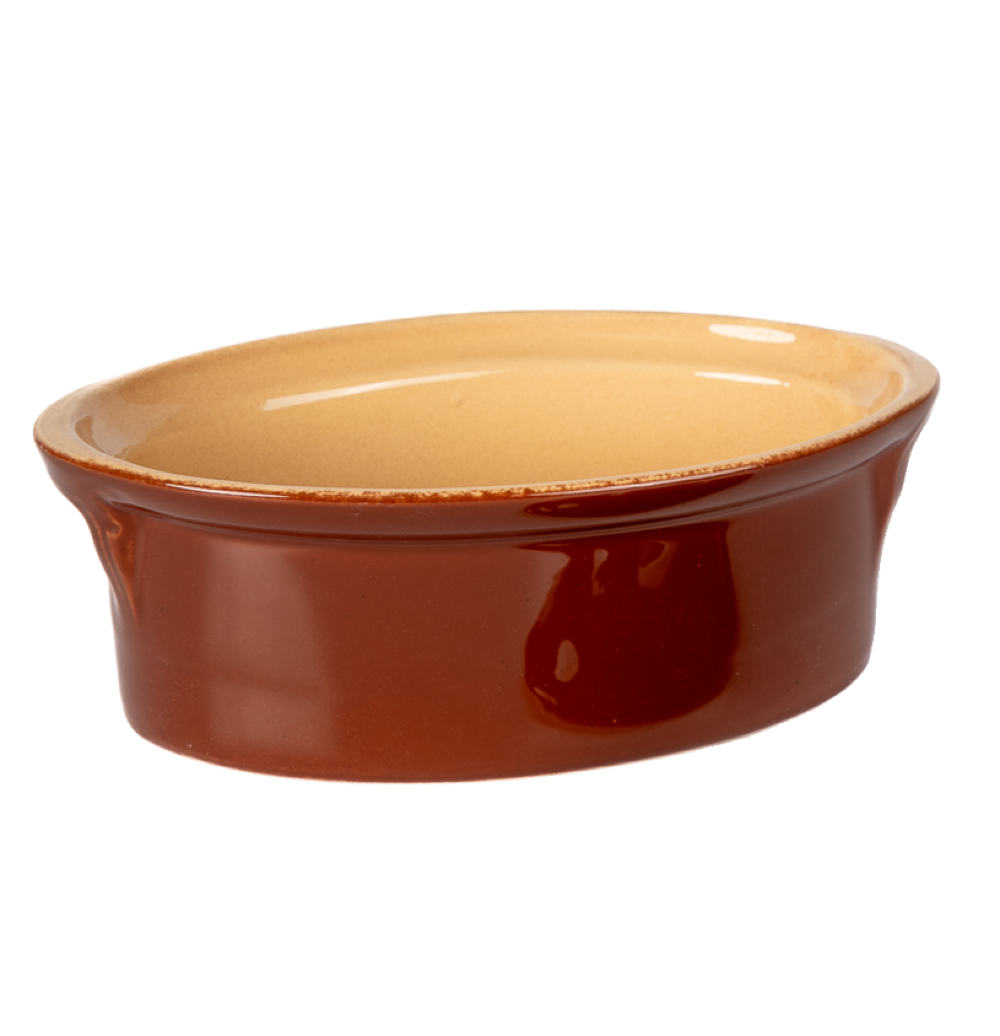 Vintage Oval Lidded Baking Dish - Atlas & Kiln