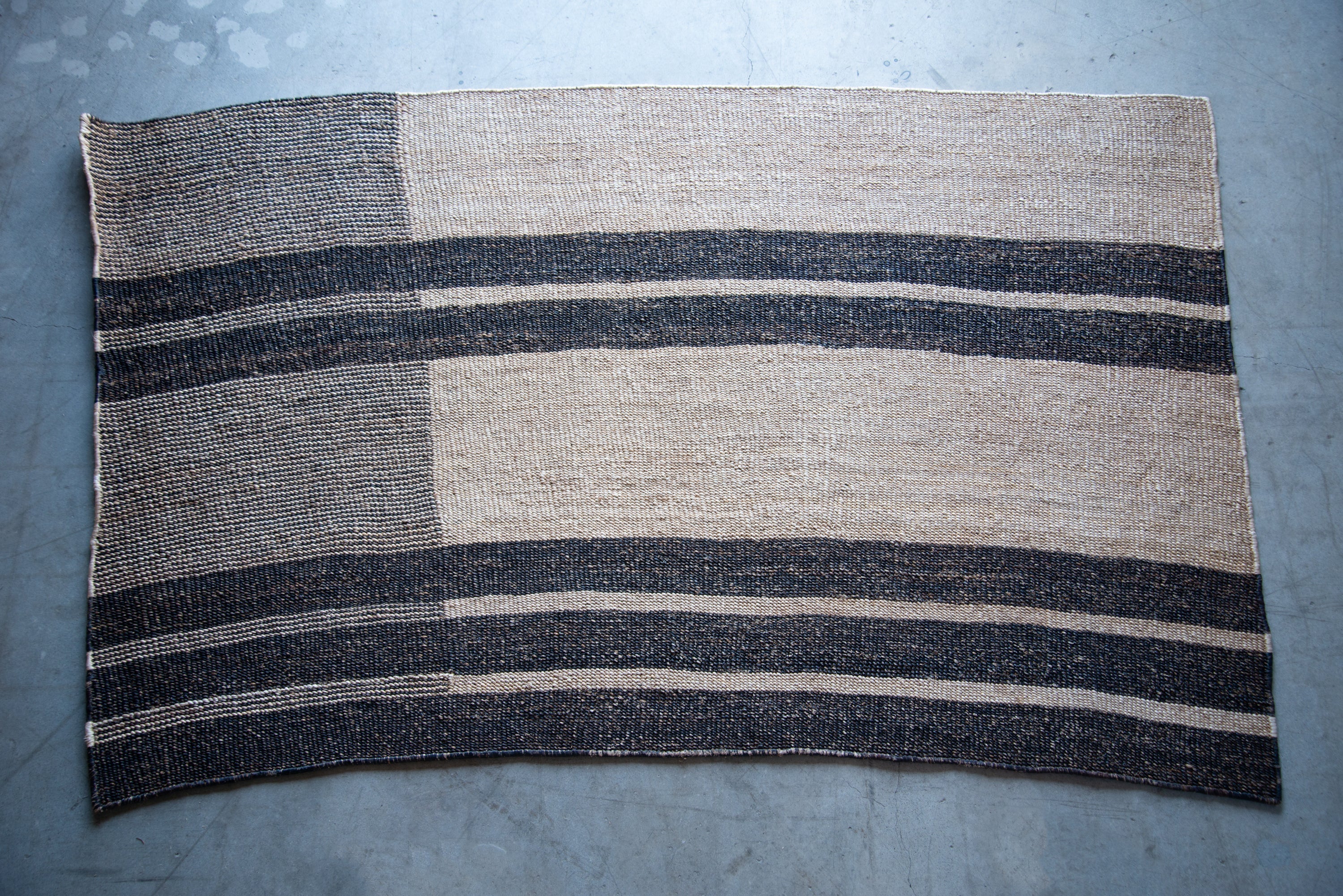 Handwoven Rwandan Rectangular Sisal Rug - Atlas & Kiln