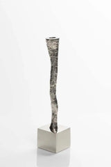 Nest Candle Holder in Nickel Silver