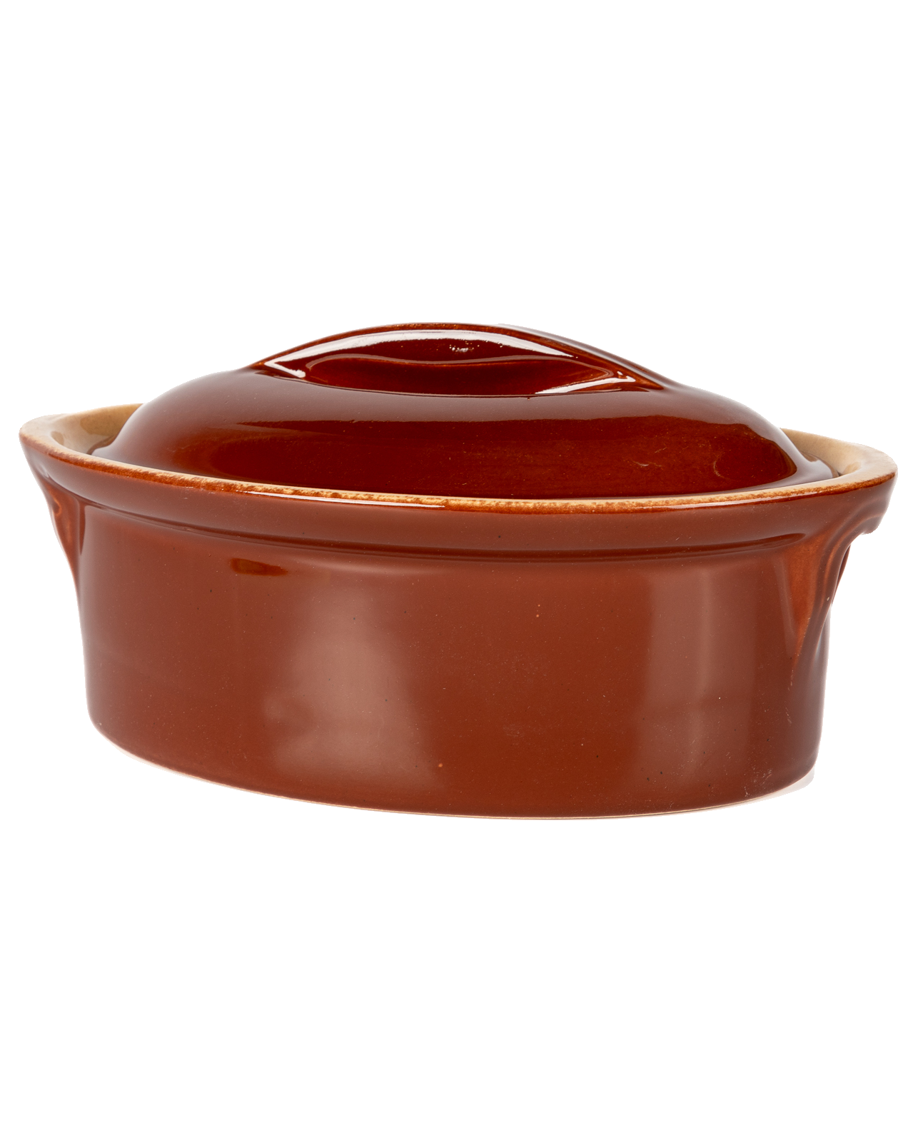 Vintage Oval Lidded Baking Dish - Atlas & Kiln