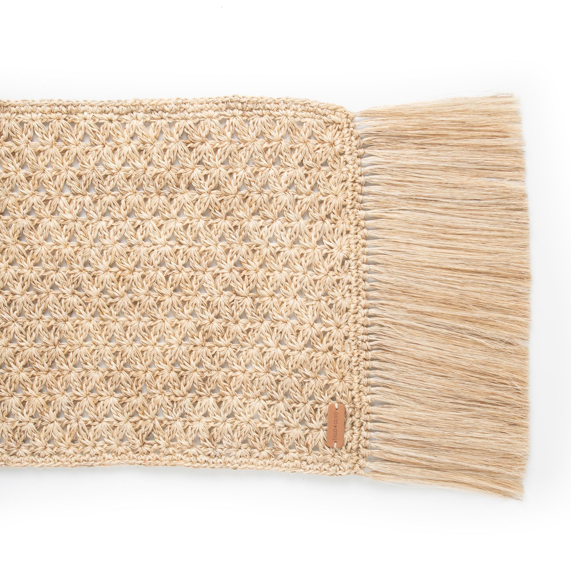 Handwoven Colombian Fique Knots Table Runner - Atlas & Kiln