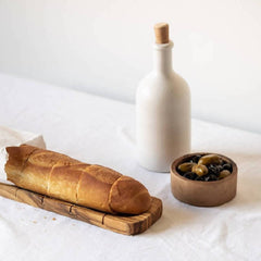 Tunisian Olive Wood Bread Slicing Board - Atlas & Kiln