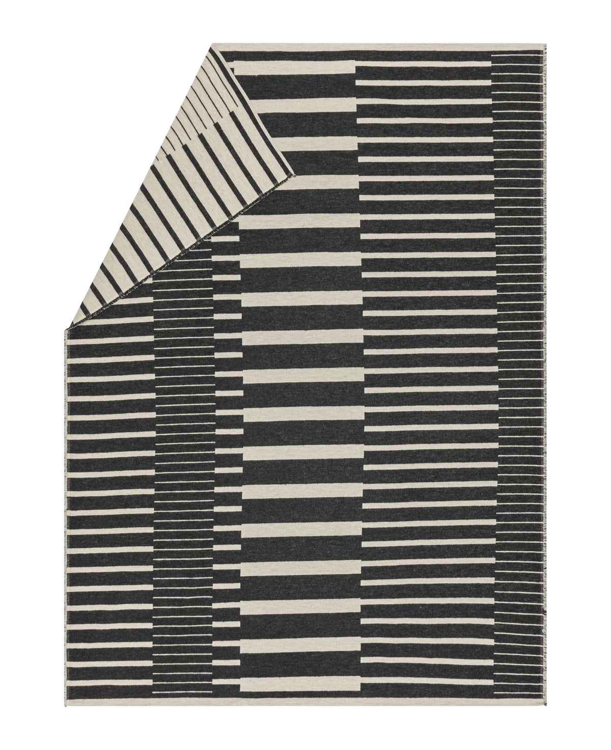 LUCA Austrian Recycled Cotton Striped Throw