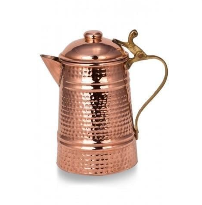 Asi Hand-Hammered Copper Pitcher - Atlas & Kiln