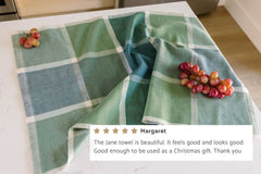 Jane Handwoven Ethiopian Cotton Kitchen Towel - Atlas & Kiln