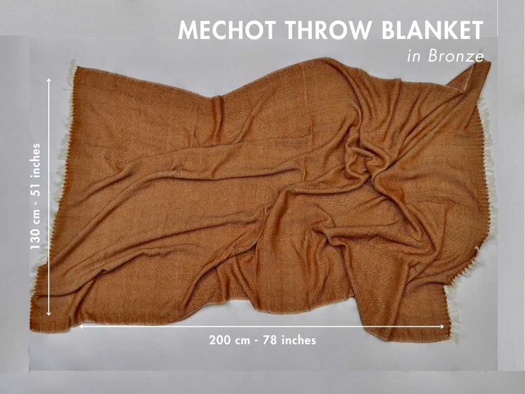 Mechot Handwoven Ethiopian Cotton Throw Blanket - Atlas & Kiln