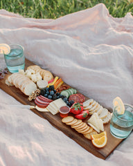 24-Inch Philippine Live-Edge Acacia Grazing Board - Atlas & Kiln