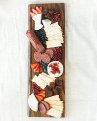 24-Inch Philippine Live-Edge Acacia Grazing Board - Atlas & Kiln