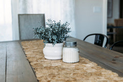 Ceranchia Dense Wild Silk Table Runner - Atlas & Kiln