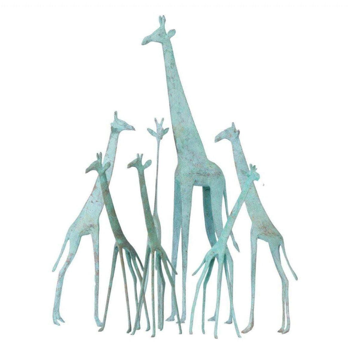 Tuareg Brass Giraffes Figurines - Atlas & Kiln